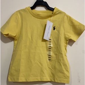 Yellow Polo Ralph Lauren T shirt size 18 mos